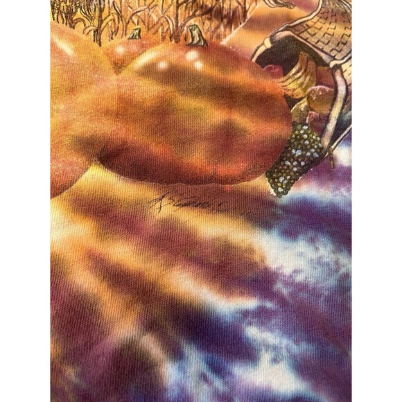 Vintage 1994 Grateful Dead Fall Tour Band T-Shirt Tie Dye Large Single Stitch - Picture 3 of 10